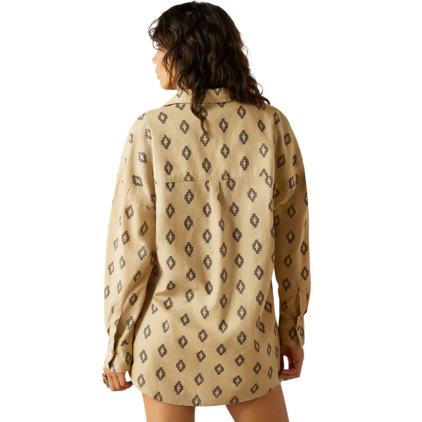 Ariat Women's Poppy Summer Overshirt Shirt - Assorted Colours - Image 4