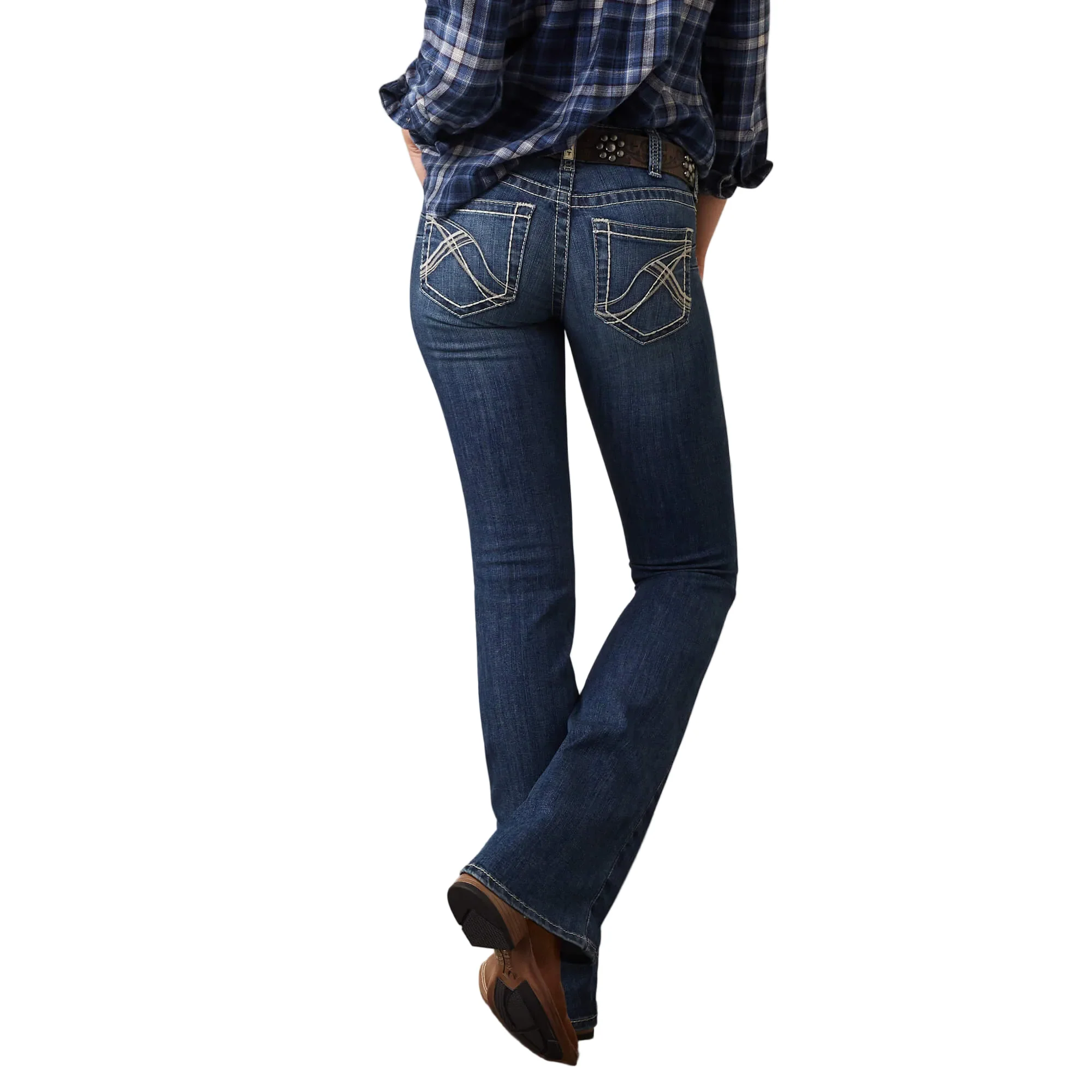 **Ariat Women's REAL Mid Rise Miriam Bootcut Jeans - Irvine - Image 2
