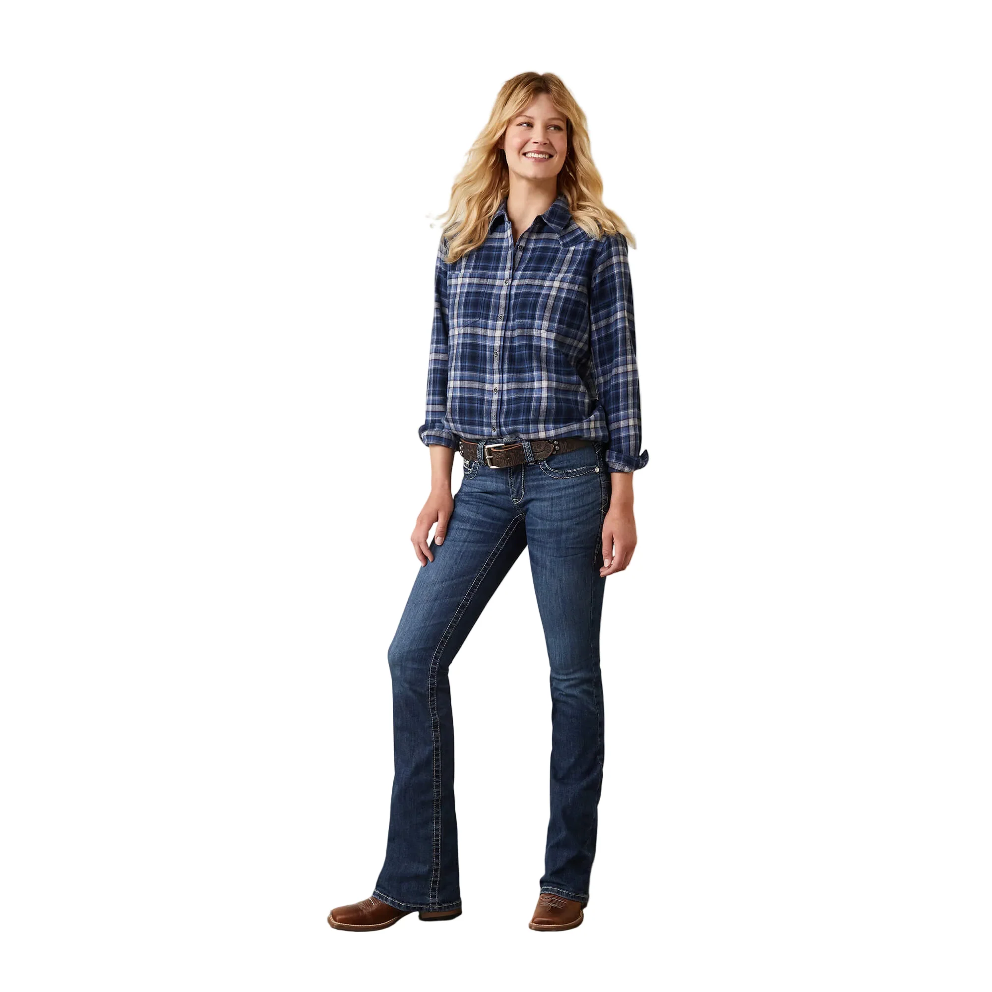 **Ariat Women's REAL Mid Rise Miriam Bootcut Jeans - Irvine - Image 3