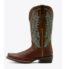 Ariat Women's Rock Creek Western Boot- Sassy Brown - Image 3