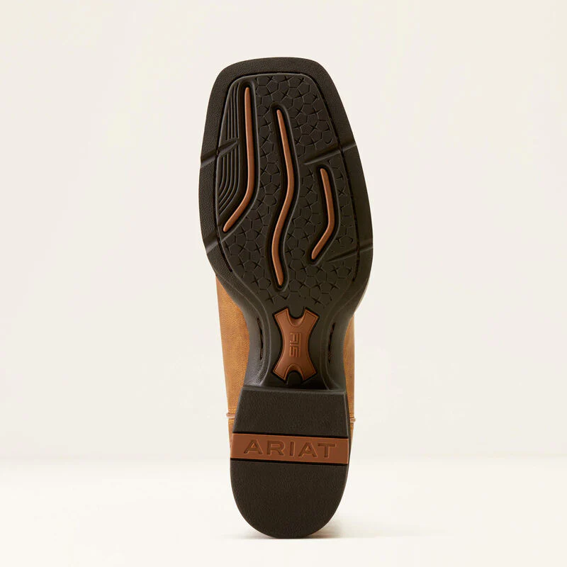 Ariat Women's Round Up Ruidoso Western Boots - Pearl/Burnished Chestnut - Image 3