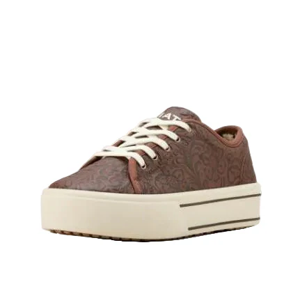 Ariat Women's Skylar Shoe - Brown Floral Emboss