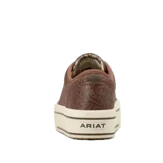 Ariat Women's Skylar Shoe - Brown Floral Emboss - Image 2