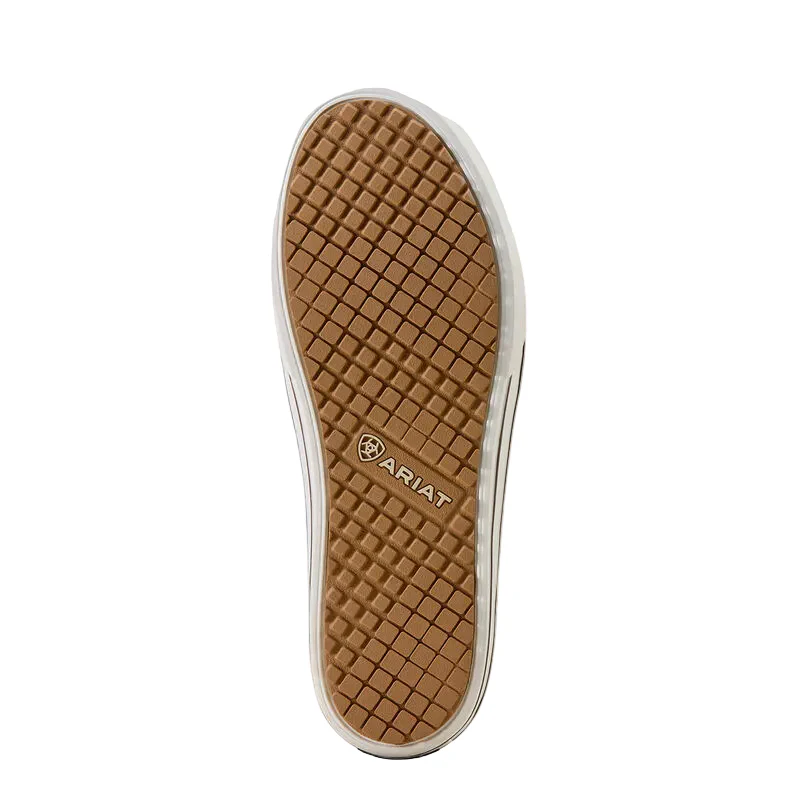 Ariat Women's Skylar Slip On Shoe - Brown Floral Emboss - Image 6