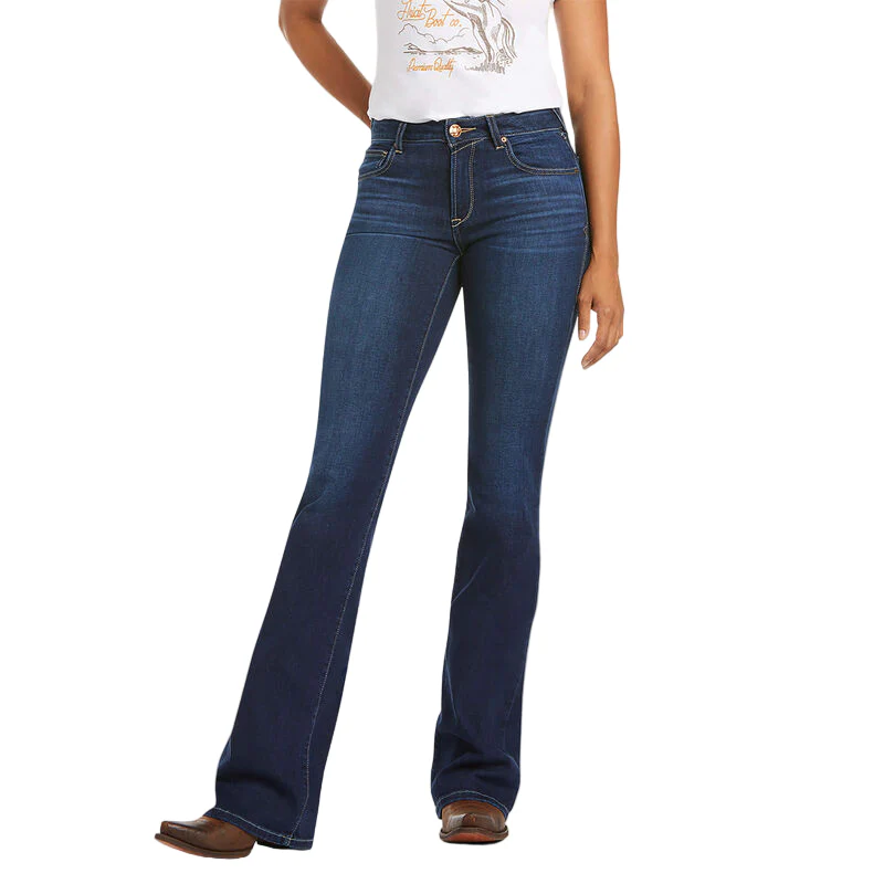 Ariat Women's Ultra Stretch Perfect Rise Katie Flare Jean - Maya