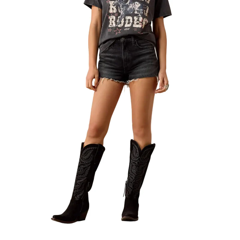 Ariat Women's Ultra High Rise Calamity Tomboy Shorts - Pittsburg
