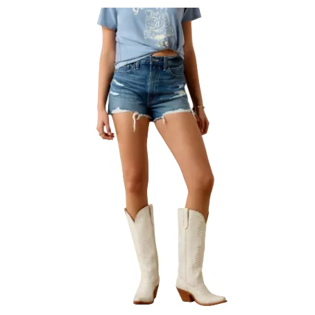 Ariat Women's Ultra High Rise Jazmine 3" Tomboy Shorts- Denver