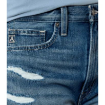 Ariat Women's Ultra High Rise Jazmine 3" Tomboy Shorts- Denver - Image 4