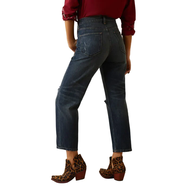 Ariat Women's Ultra High Rise Tomboy Straight Jeans - Bora Bora - Image 2