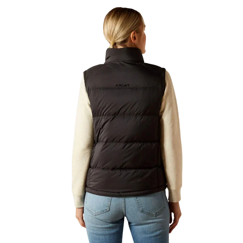 Ariat Women's Ultrapuff Down Vest - Black - Image 2