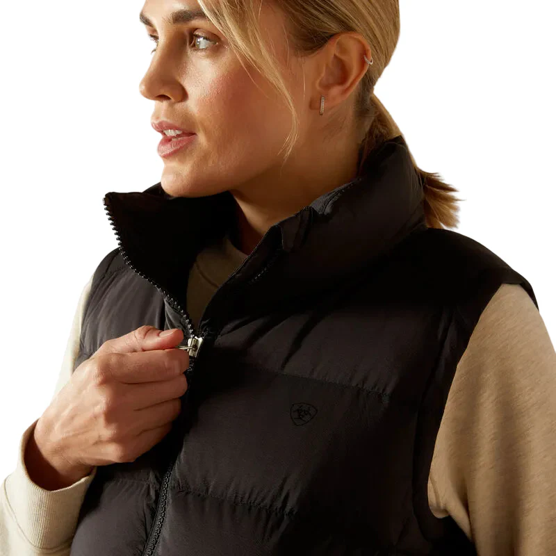 Ariat Women's Ultrapuff Down Vest - Black - Image 4