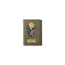 Ariat Work Trifold Wallet- Dark Green