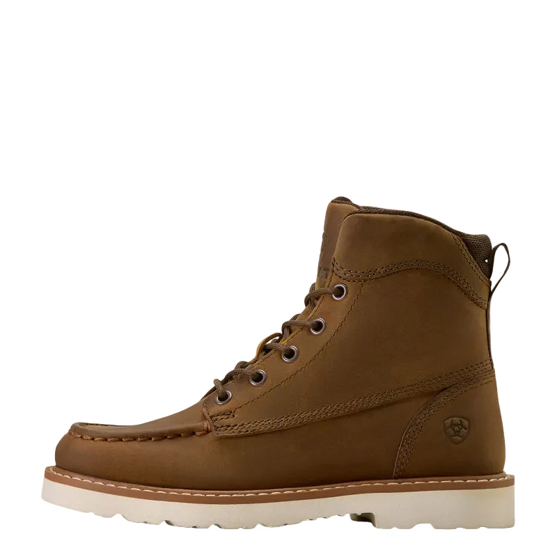 Ariat Youth Lift Lacer Moc Toe Boot - Distressed Brown - Image 2