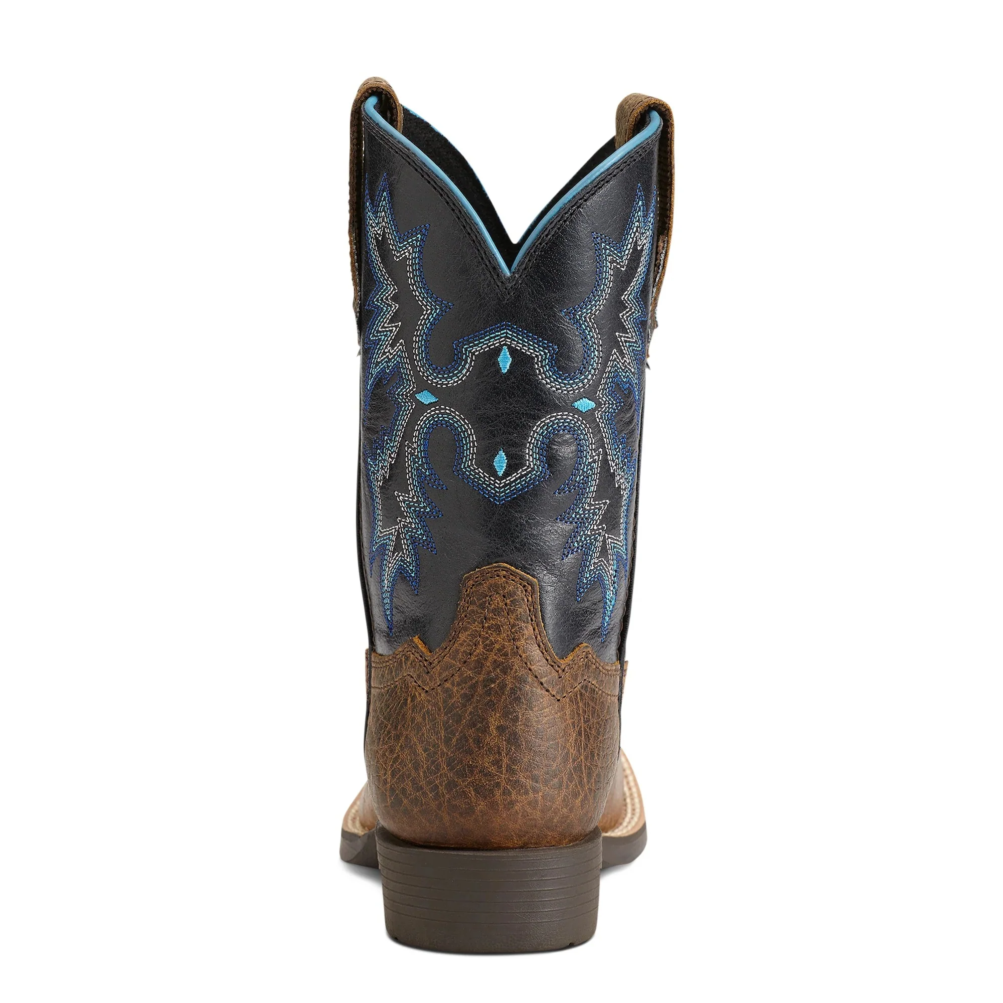 Ariat Youth Tombstone Western Boot - Earth/Black - Image 3