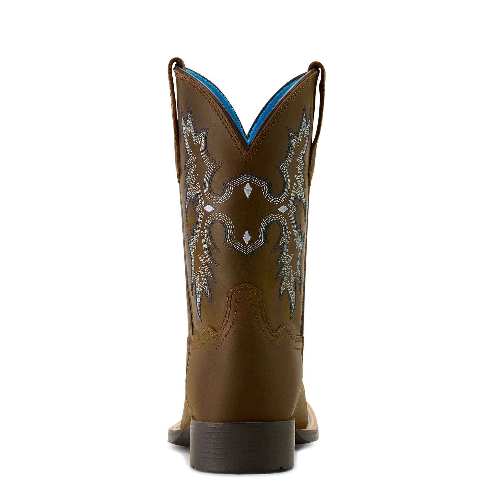 Ariat Youth Tombstone Western Boots - Distressed Brown - Image 2