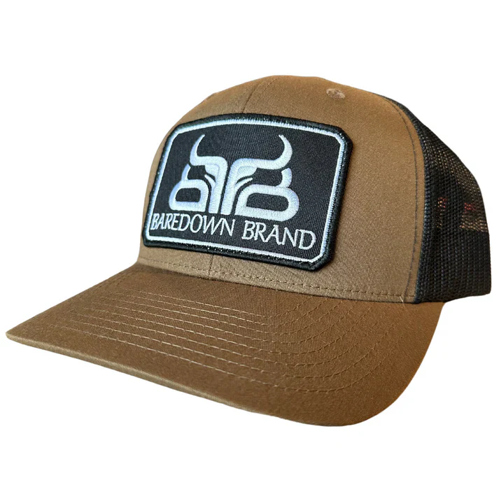 Baredown Brand Curved Ball Cap Black- High Noon - Image 8