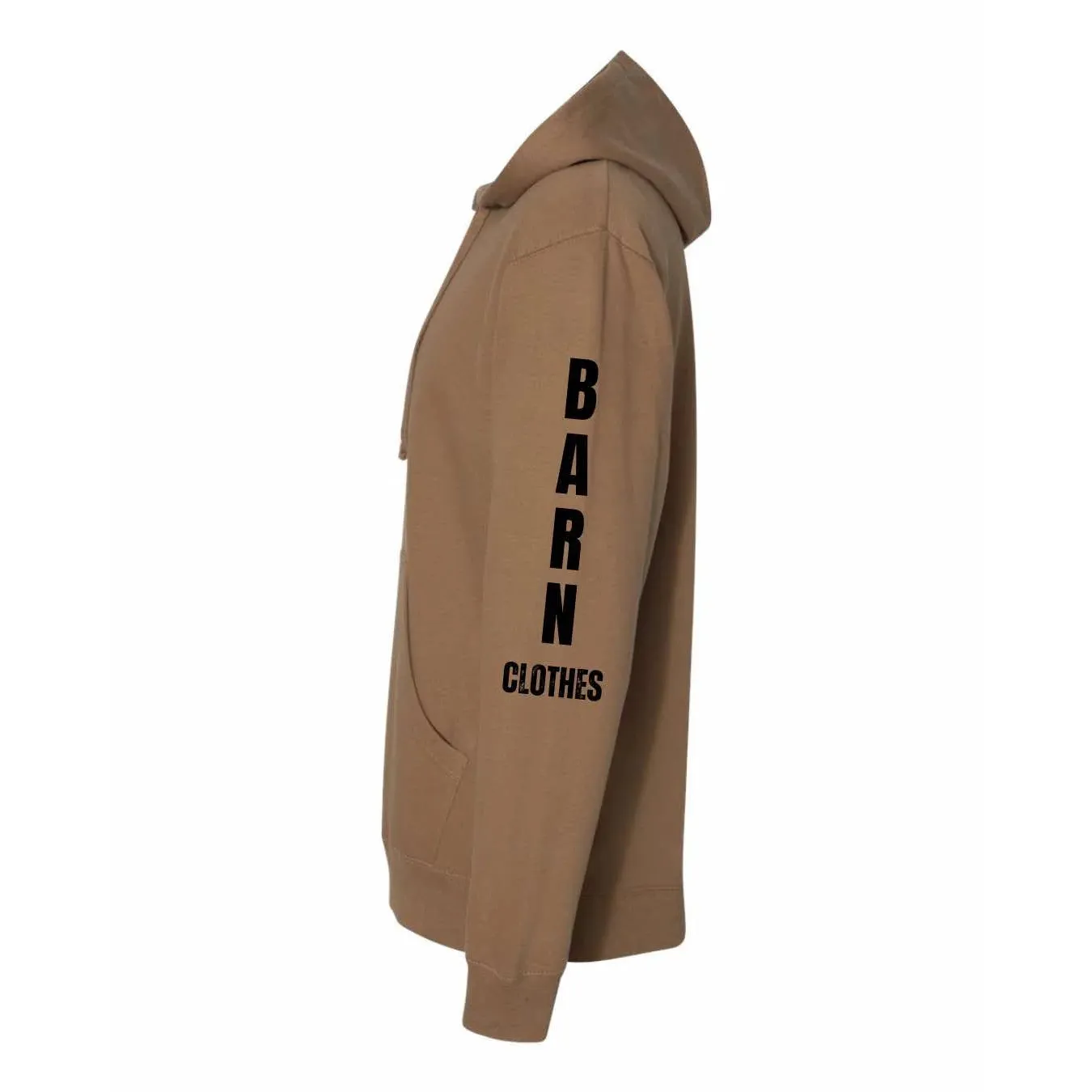 Barn Clothes Wear the Brand Long Sleeve Hoodie - Saddle White - Image 3