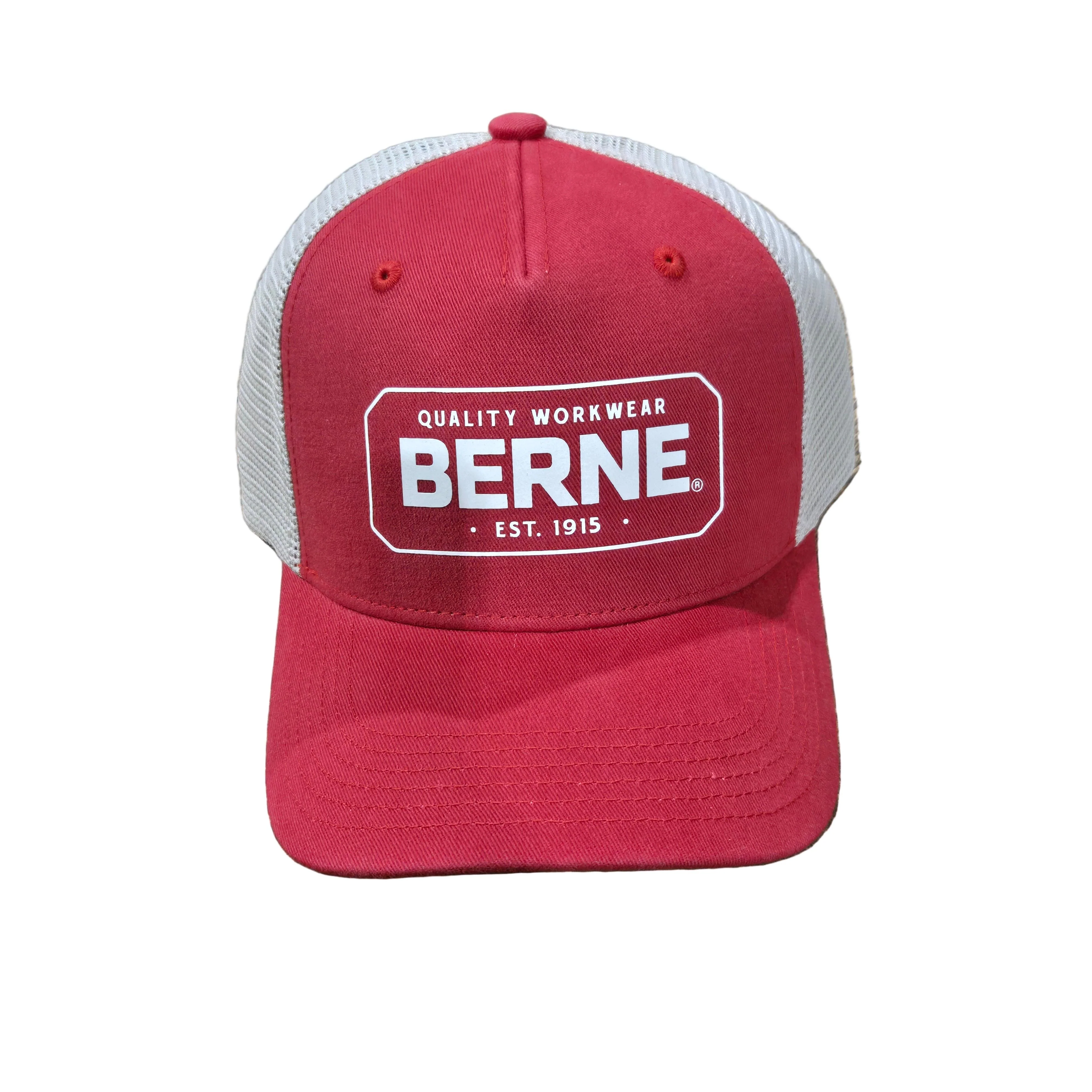 Berne Unisex Badge Logo Trucker Hat