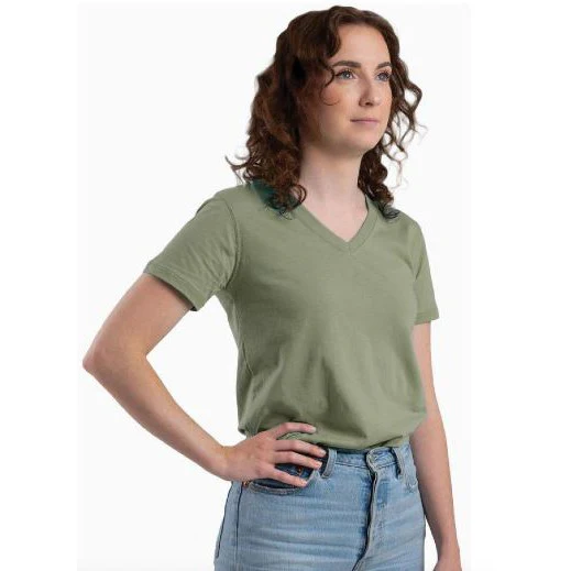 Berne Womens Performance V-Neck T-Shirt - Assorted Colours - Image 11