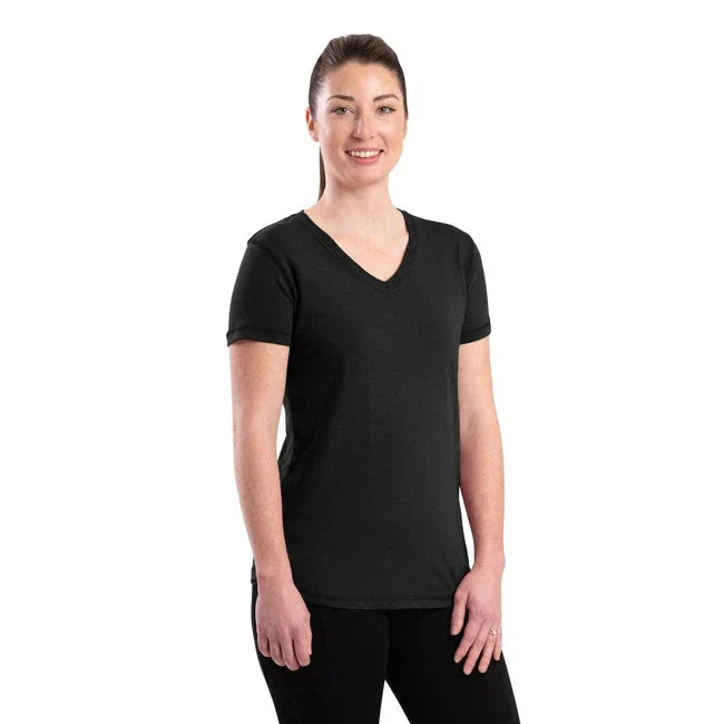 Berne Womens Performance V-Neck T-Shirt - Assorted Colours - Image 7