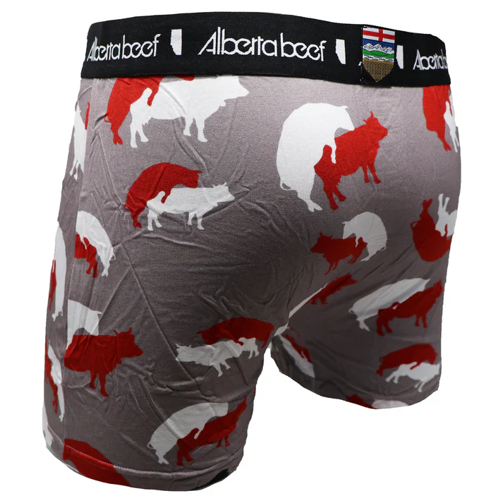 Berta Beef Men's Underwear Cowmo Sutra - Grey