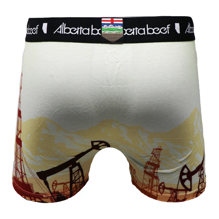 Berta Beef Men's Underwear Oilfield - White - Image 3