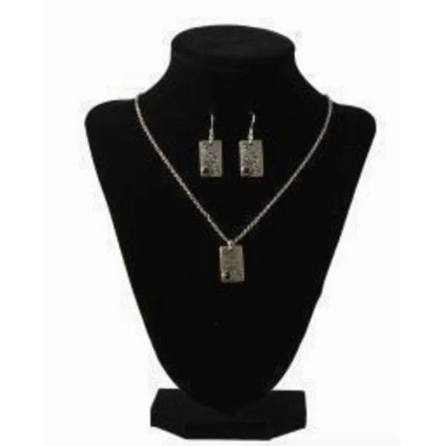 Blazin Roxx Aces of Clubs Jewelry Set