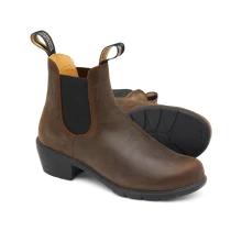 Blundstone Women’s Series #1673 Heel - Antique Brown - Image 3