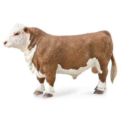 Breyer Kid's Collecta Hereford Bull - Polled - Image 2