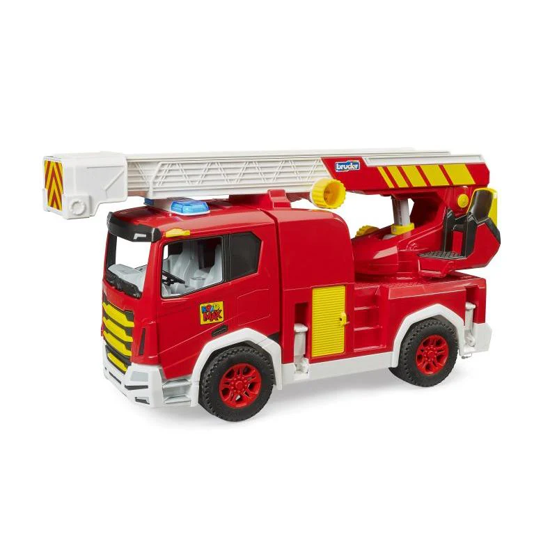 Bruder Toys Roadmax Fire Truck with Ladder - Image 2