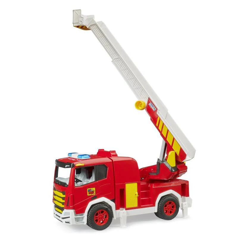 Bruder Toys Roadmax Fire Truck with Ladder - Image 3