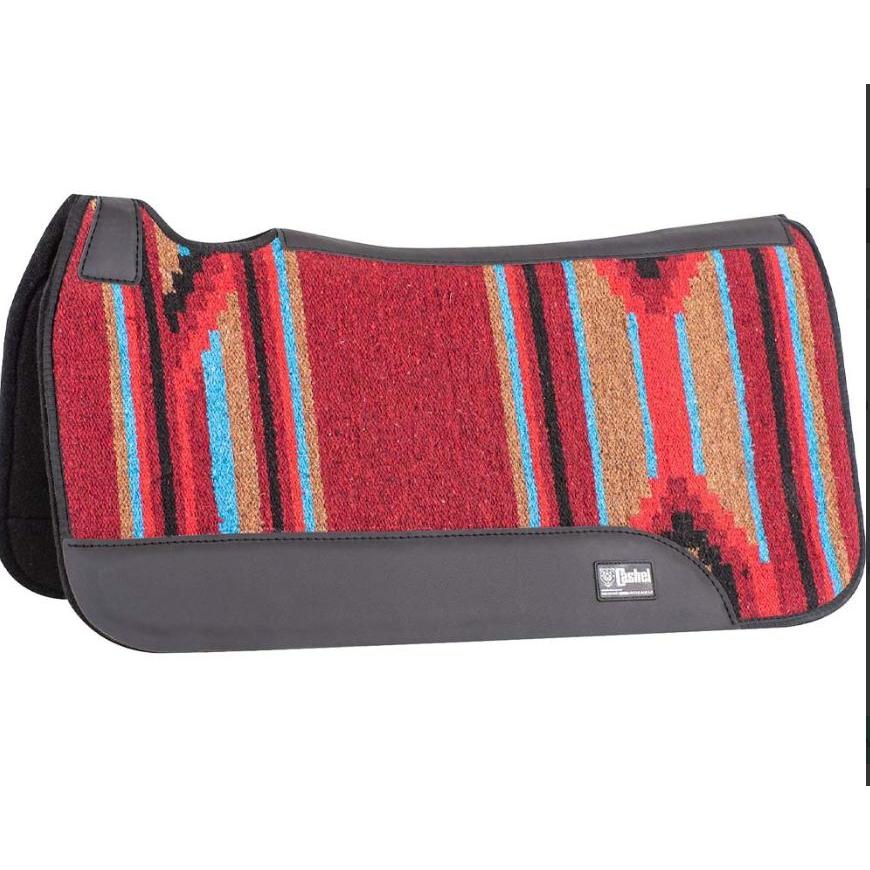 Cashel Felt Bottom Sewn Top Pad Saddle Blanket - 31x32-Multiple Colours