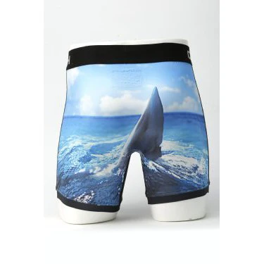 Cinch Men's 6" Jaws Boxer Briefs - Blue - Image 3