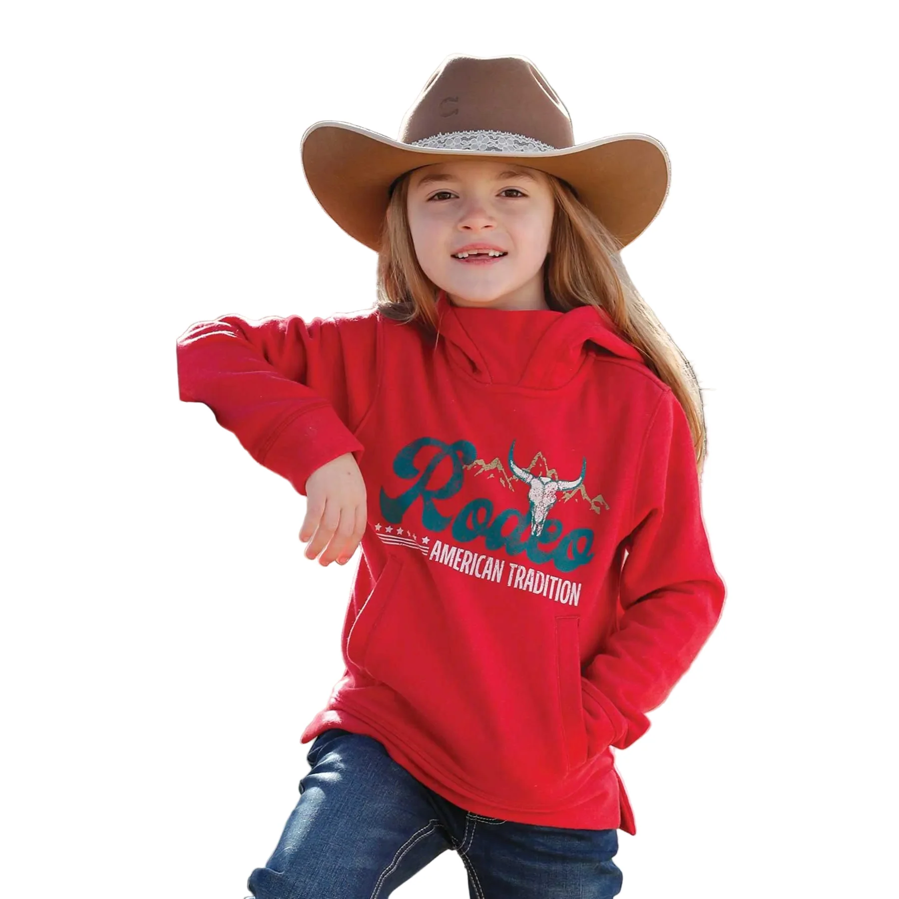 Cinch Girl's Long Sleeve Hoodie