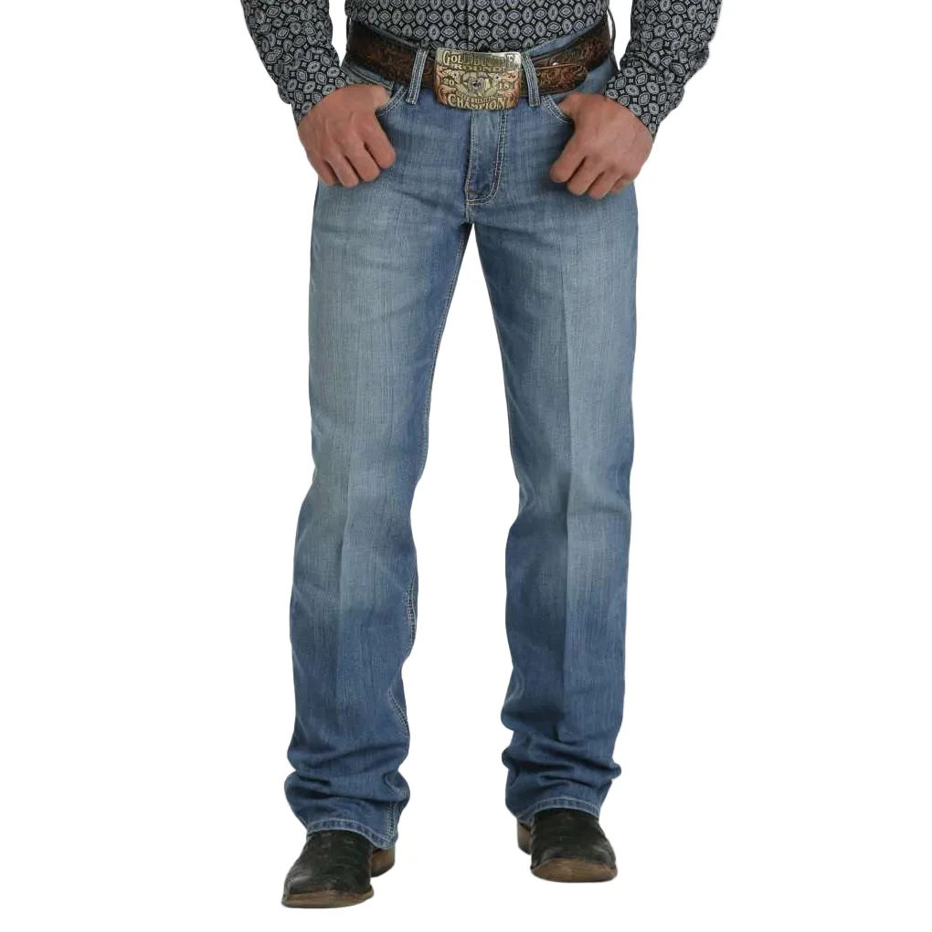Cinch Men's Grant Medium Stone Wash Jeans