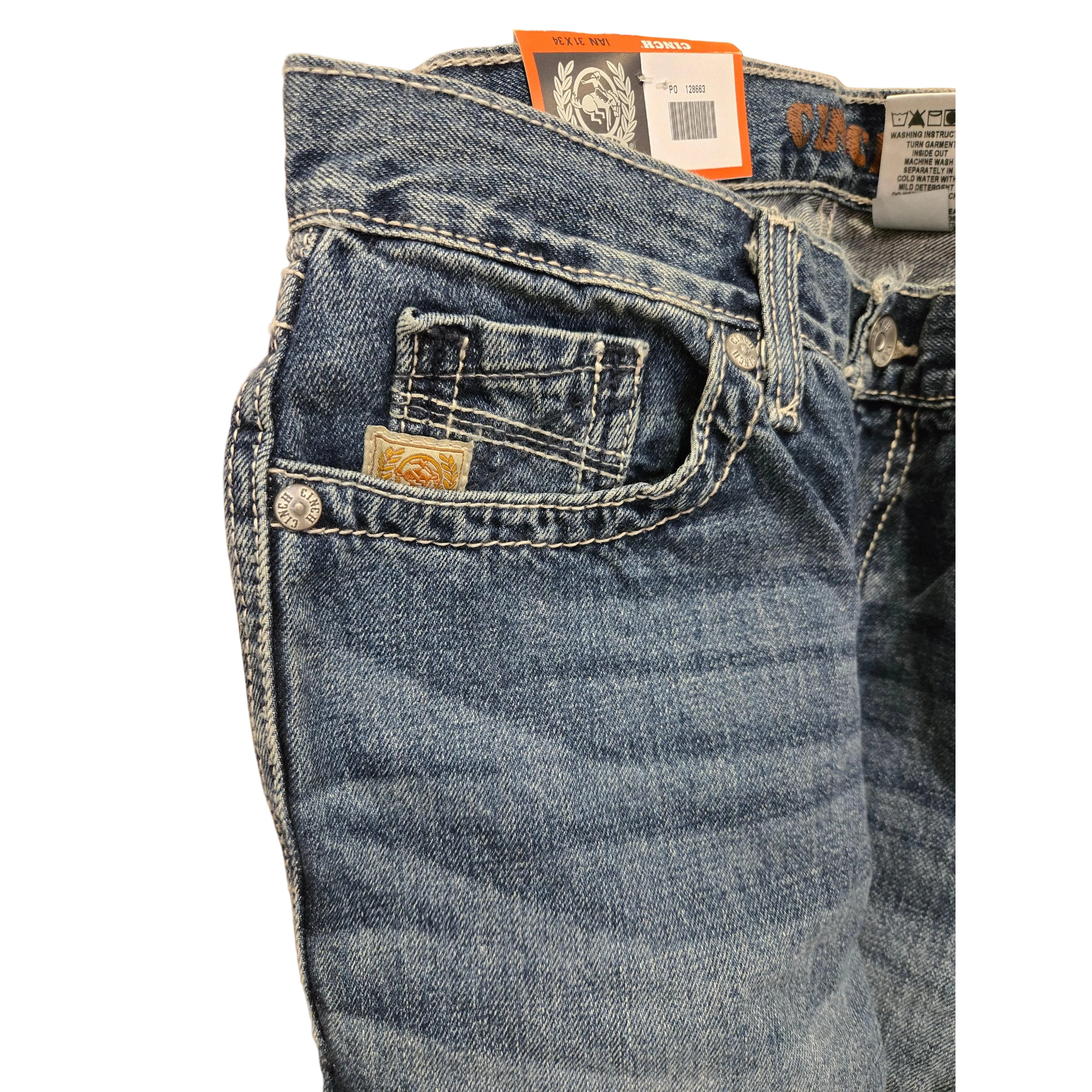 Cinch Men's Ian Jeans - Medium Stone - Image 2