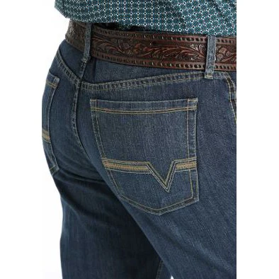 Cinch Men's Ian Slim Fit Jeans- Dark Stone - Image 3