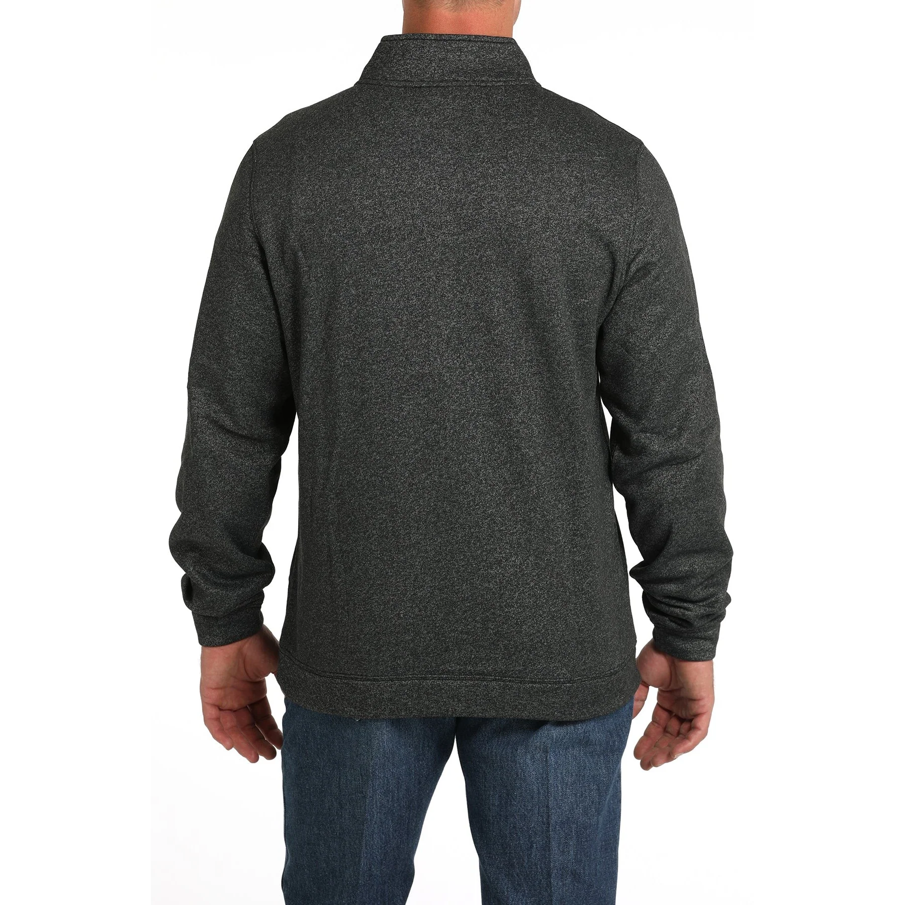 Cinch Men's Long Sleeve 1/2 Zip Pullover Jacket - Assorted Colours - Image 3