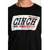 Cinch Men's Short Sleeve Tee Shirt - Black - Image 2