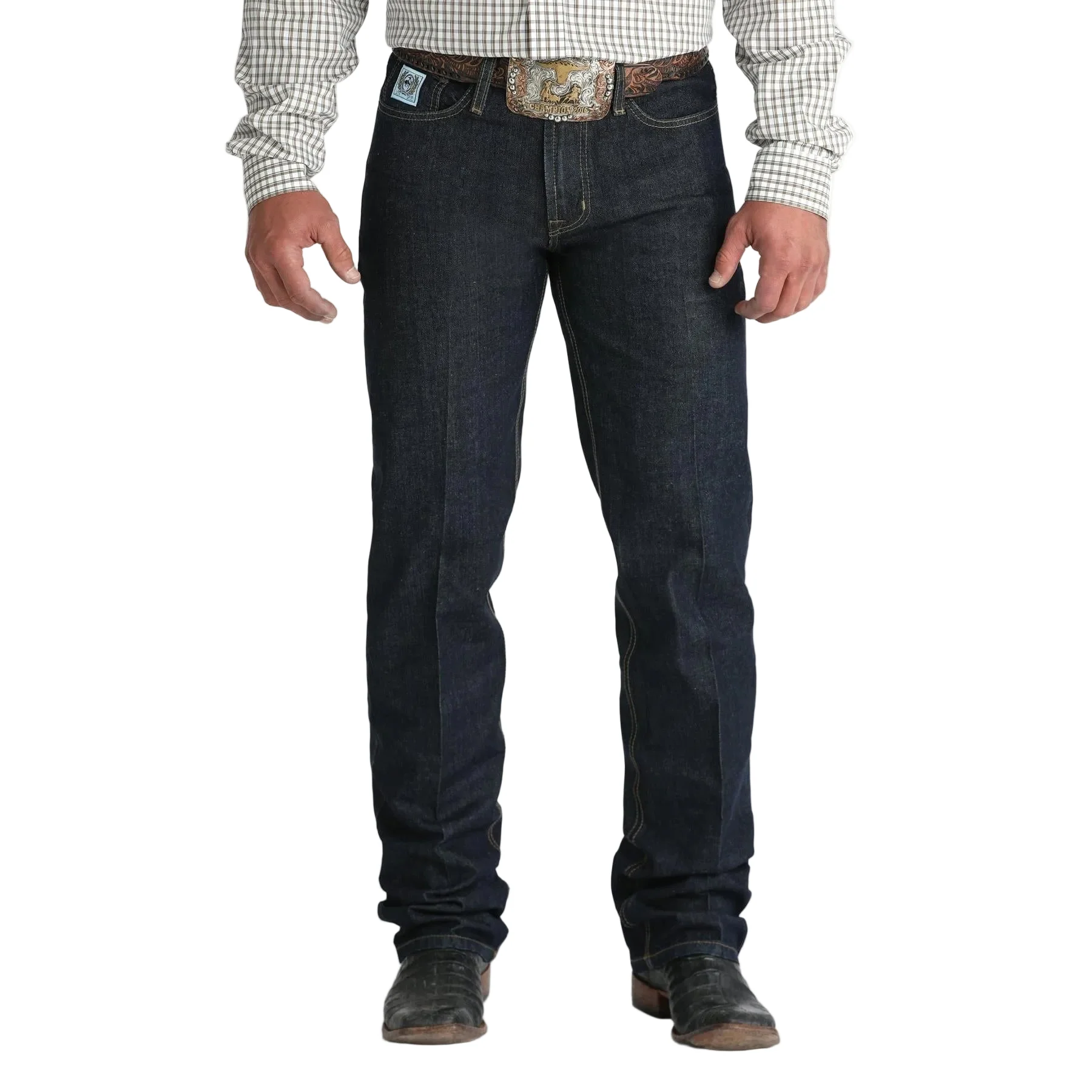 Cinch Men's White Label Mid Rise Straight Leg Jean - Rinse