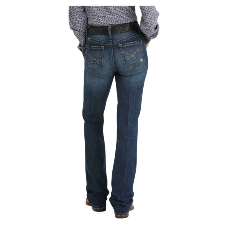 Cinch Women's Emerson High Rise Jeans- Medium Stone - Image 2