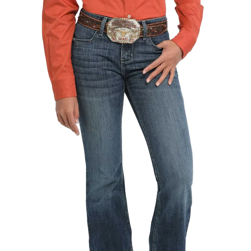 Cinch Women's Slim Fit Lynden Trouser - Dark Stone