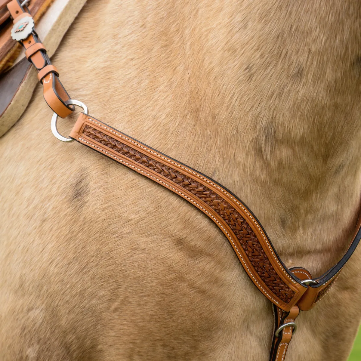 Circle Y Breast Collar Dawson - Old West - Image 2