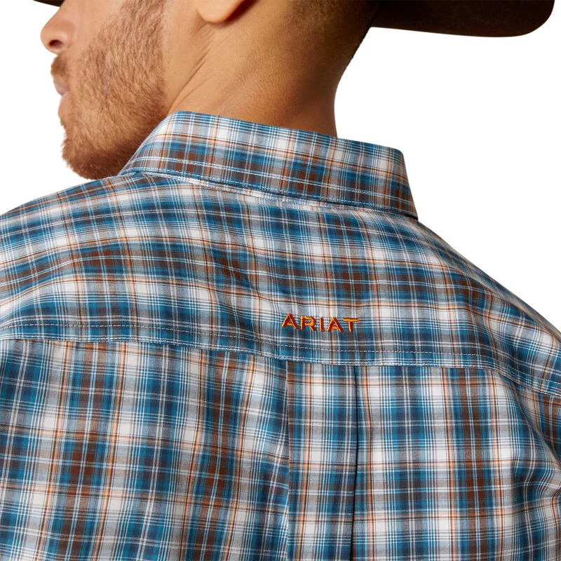 Ariat Men's Gordon Classic Fit Snap Front Shirt - White - Image 4