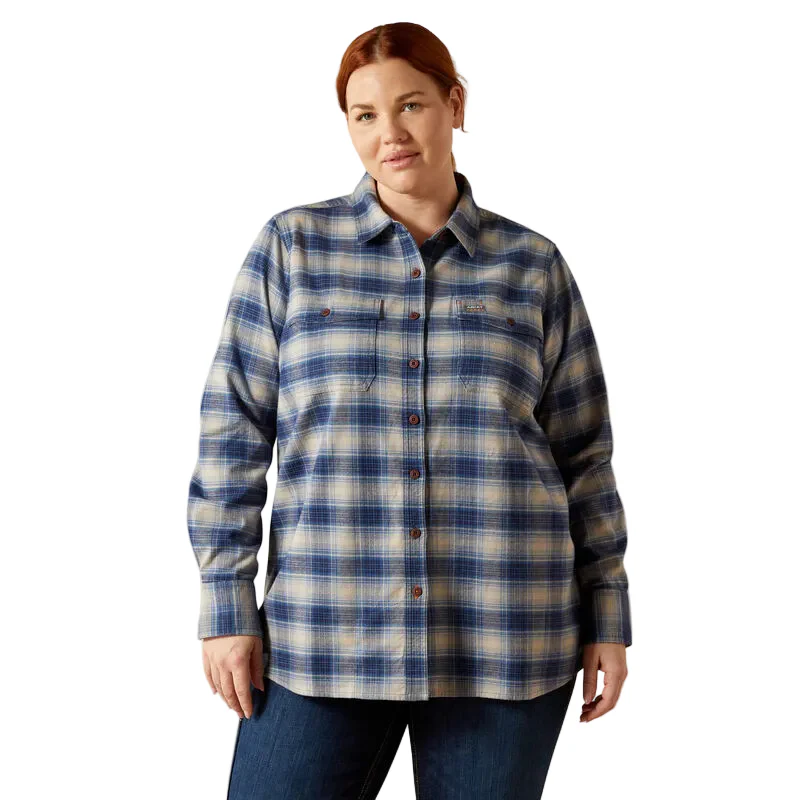Ariat Women's Rebar Flannel DuraStretch Work Shirt - Multiple Colours - Image 6