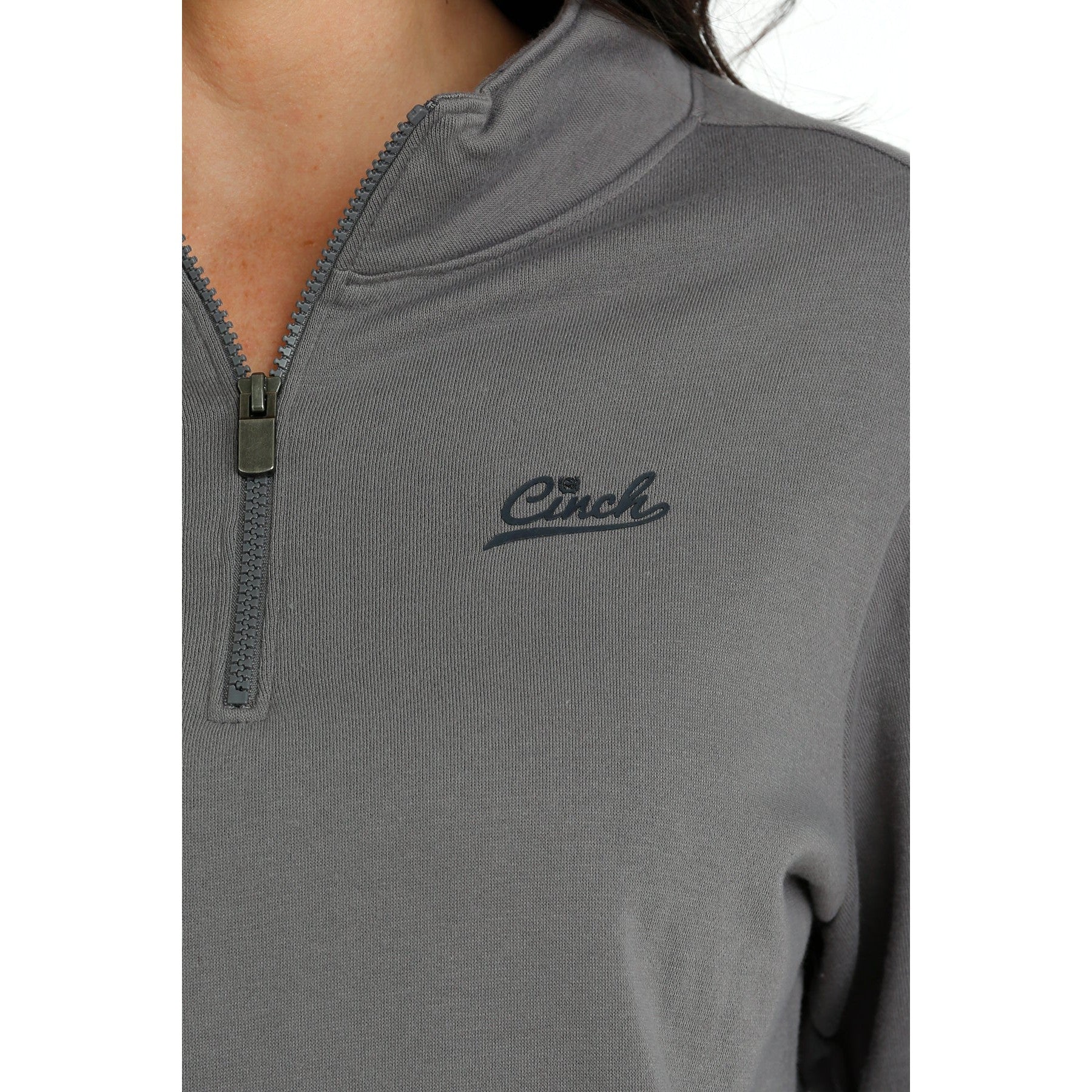 Cruel Women's 1/4 Zip Pullover - Grey - Image 2