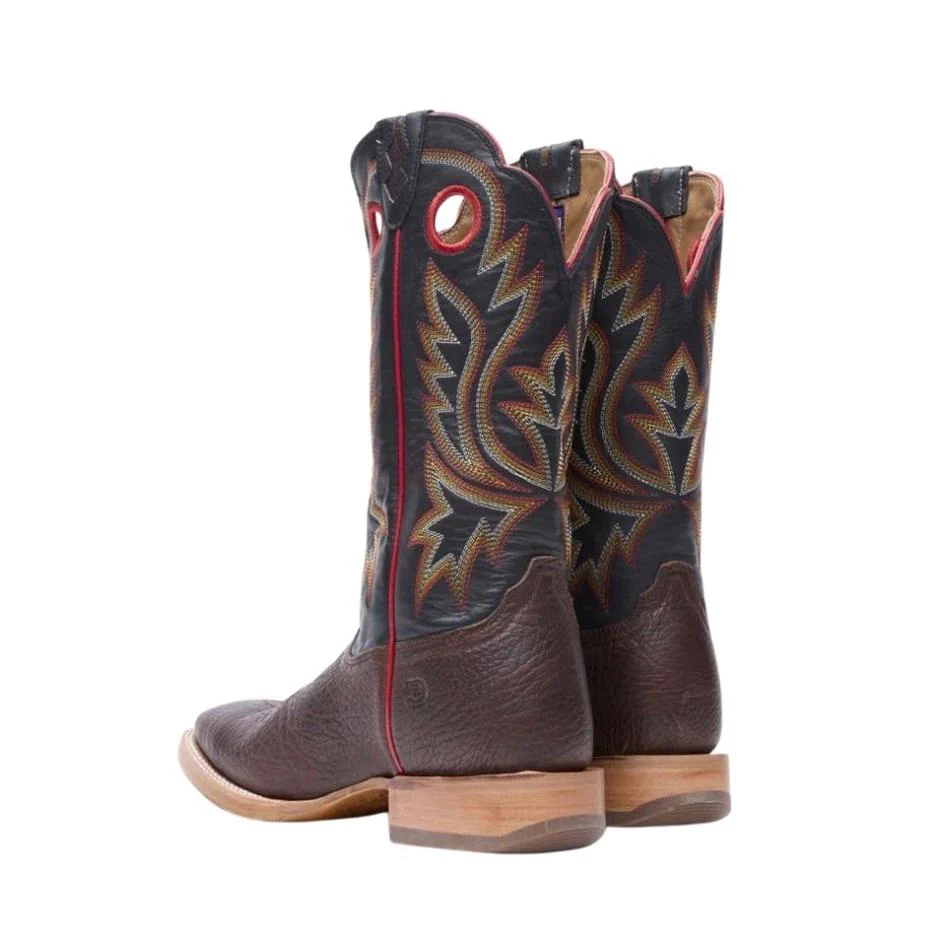 Durango Men's PRCA Collection Roughout Western Boots - Chestnut/Black Eclipse - Image 3