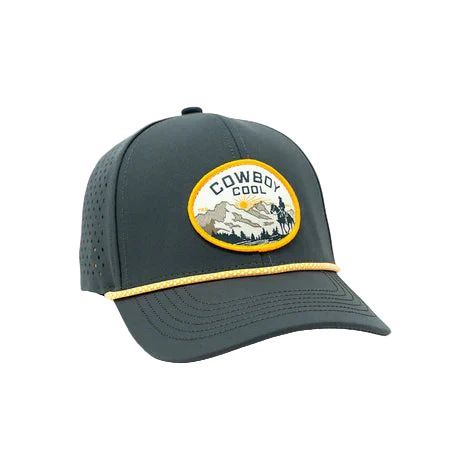 Cowboy Cool Expedition Rope Hat - Grey