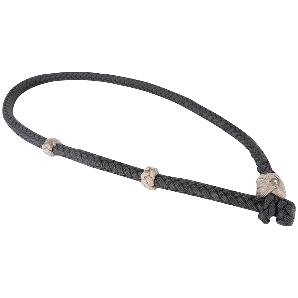 Martin Calf Roping Neck Rope Square Braid Black tan