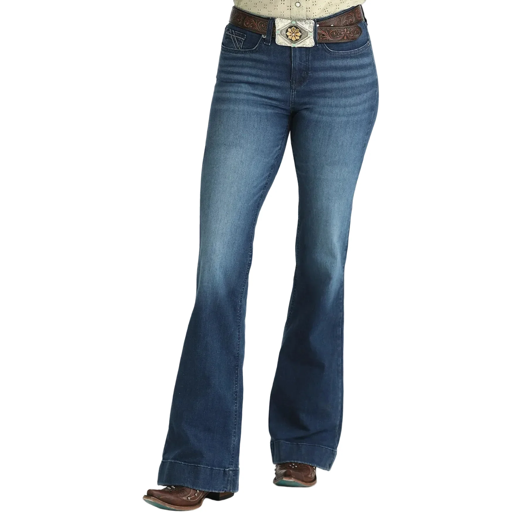 Cruel Women's Mila Dark Stone Jeans - Indigo - Image 2